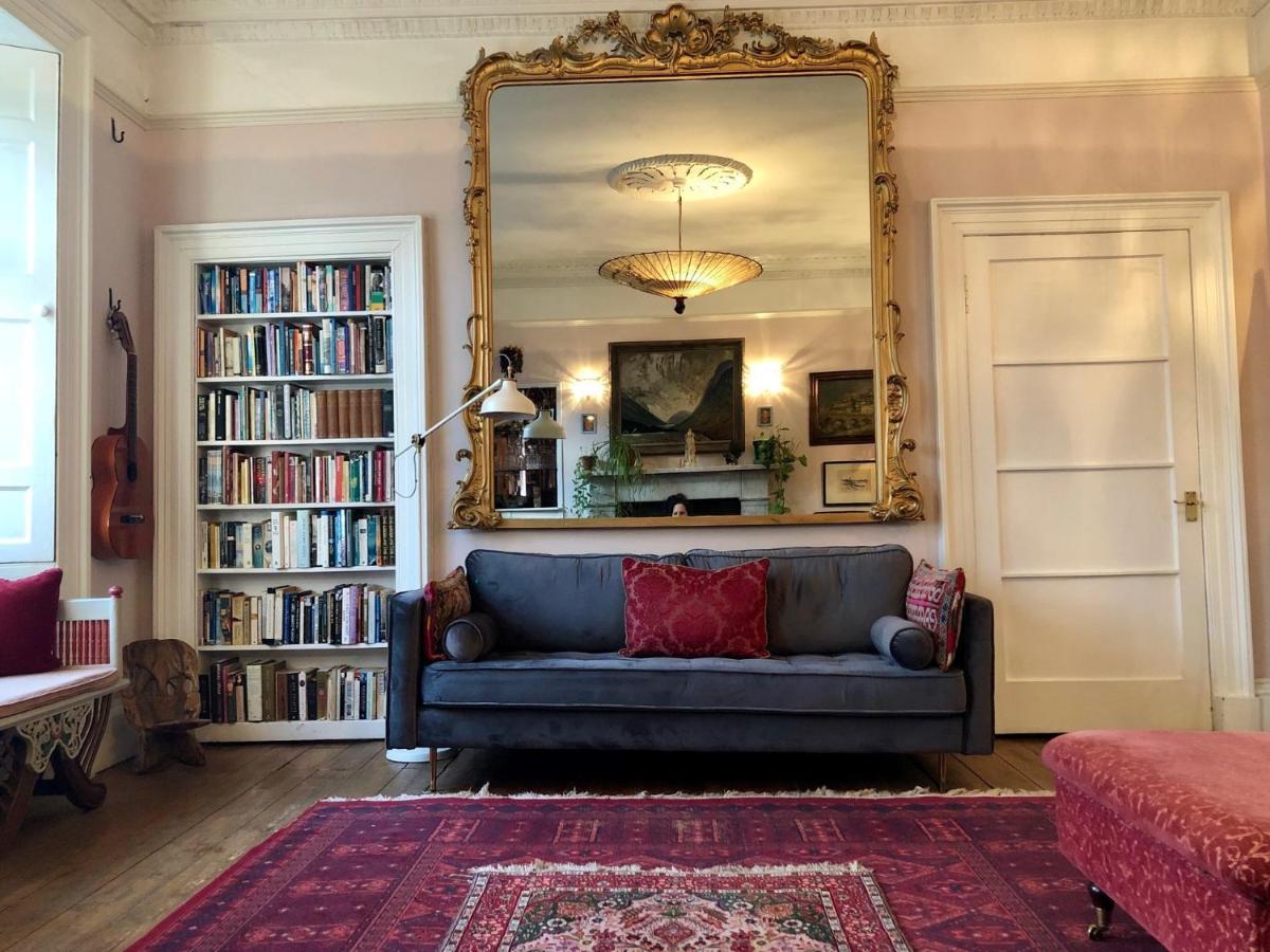 Central Apartment With Parking, Original Art And Antiques Édimbourg Extérieur photo