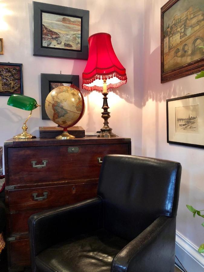 Central Apartment With Parking, Original Art And Antiques Édimbourg Extérieur photo